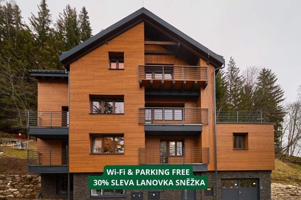 Vlci Stopa Apartments Pec pod Sněžkou Exterior foto